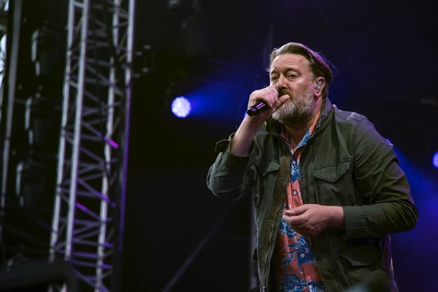 Guy Garvey held the crowd in the palm of his hand