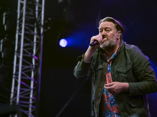 Guy Garvey held the crowd in the palm of his hand