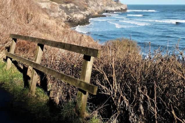 Cleveland Way at Sandsend.