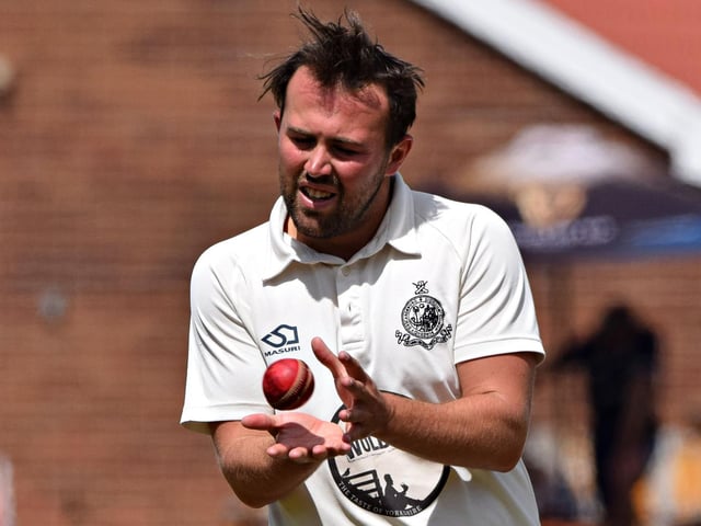 Scarborough's left-arm seamer Dan Robson