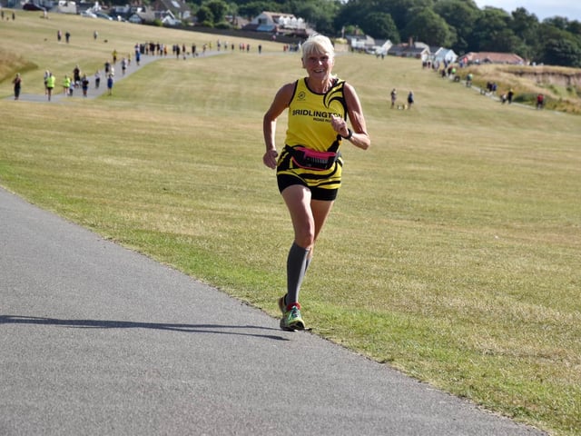 Action from Sewerby Parkrun