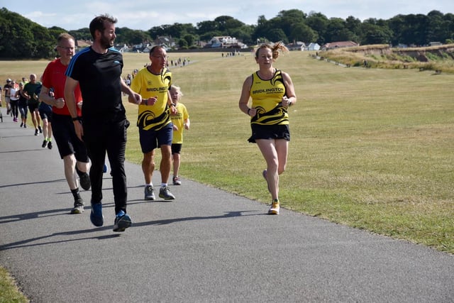 Bridlington Road Runners in action at Sewerby Parkrun