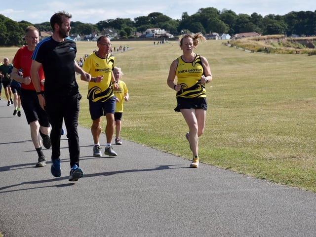 Bridlington Road Runners in action at Sewerby Parkrun