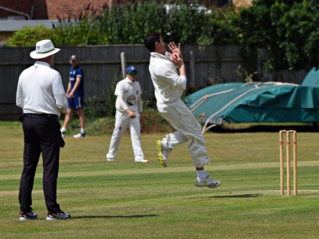 Scarborough CC all-rounder Pat Roberts opened the bowling