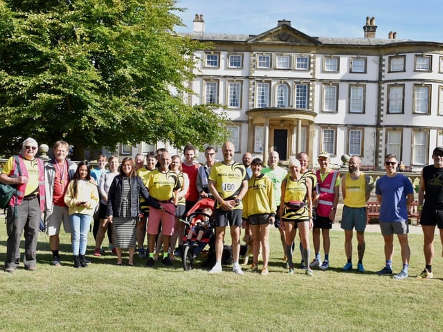 Bridlington Road Runners acknowledge Martin Hutchinson's 100th Parkrun