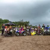 Young riders enjoying the day at the track on Seamer Road photo: CJW Photography