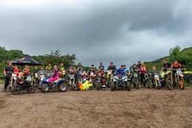 Young riders enjoying the day at the track on Seamer Road photo: CJW Photography