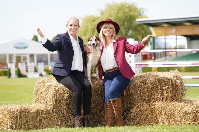 Singer Lizzie Jones and TV presenter Christine Talbot