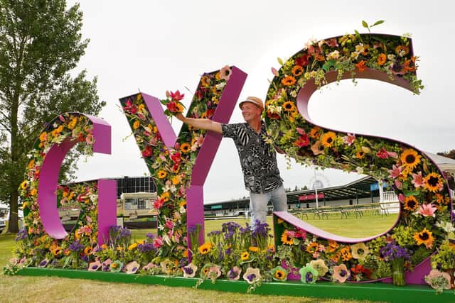Jonathan Moseley at the Great Yorkshire Show