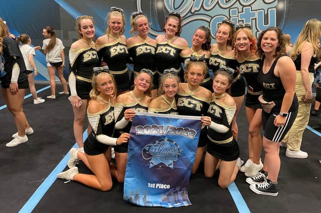 The East Coast Tigers Senior level 1 team earned a first place at the Loughbrough event