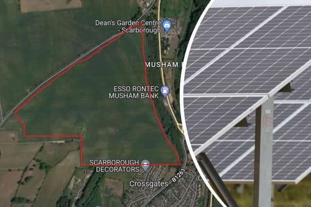 The huge new solar farm in Scarborough will be the size of 50 football pitches. (Photo: Jean-Francois Monier/AFP via Getty Images)
