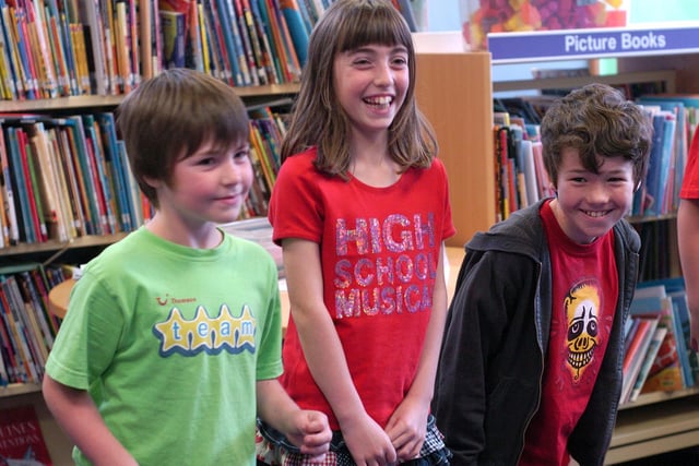Children enjoy a musical storytime project involving singing and dancing and playing instruments at Whitby Library.