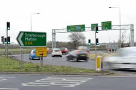 The A64 Hopgrove junction could soon be partly dualled out towards the coast.