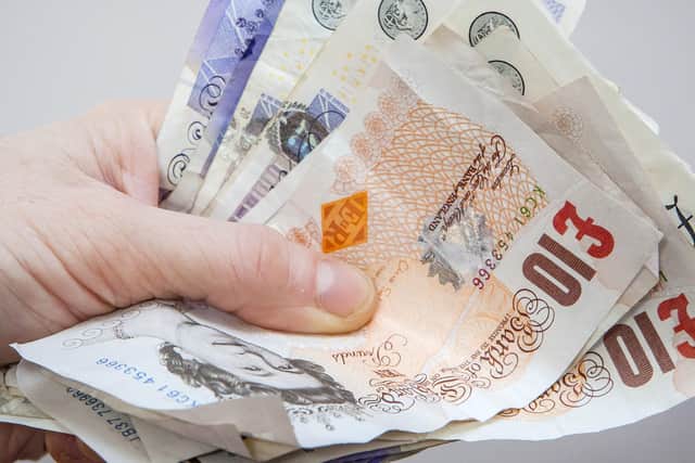 North Yorkshire Police said counterfeit banknotes are in circulation in Scarborough.