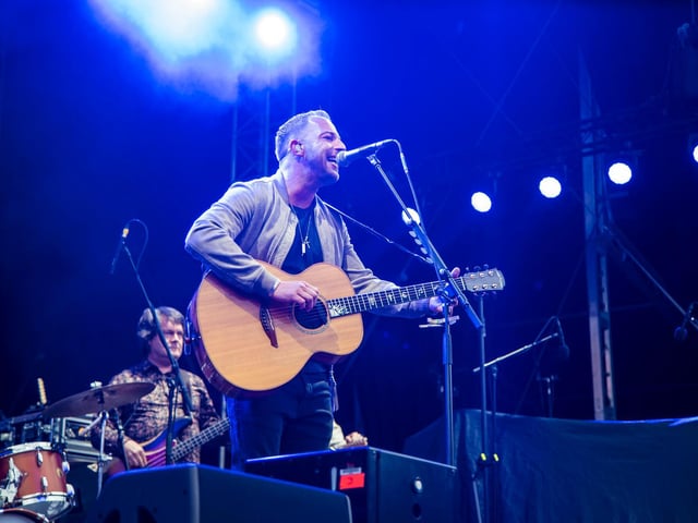 James Morrison delivered an epic performance