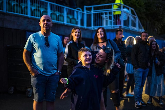 Young and old alike enjoyed the performance