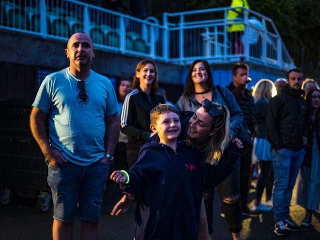Young and old alike enjoyed the performance