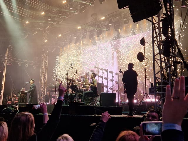 The Script delighted the crowd