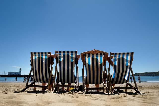 A rare amber weather warning has been issued by the Met Office due to the heat.