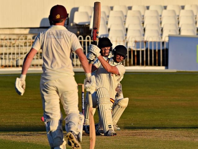 David Morris hit a half-century for Staxton CC