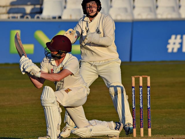 Staxton batter Chris Dove in inventive mood