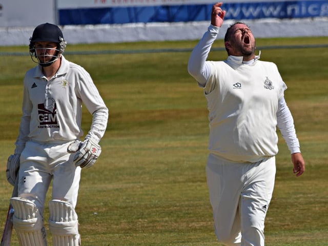Scarborough skipper Piet Rinke vents his frustration