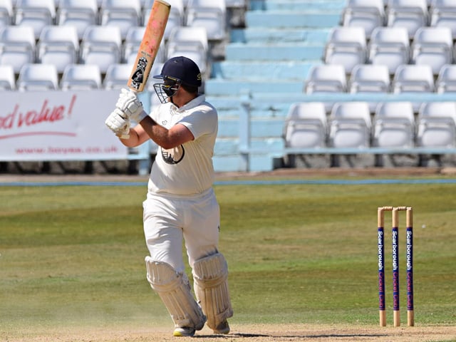 Scarborough CC all-rounder Linden Gray made 25no