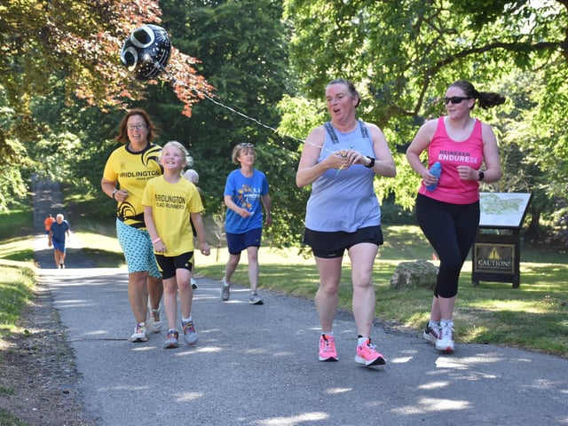 Party time at Sewerby Parkrun