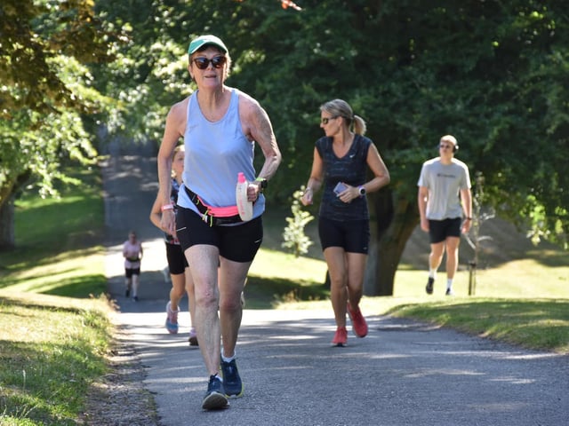 Action from Sewerby Parkrun