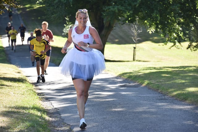 Action from Sewerby Parkrun