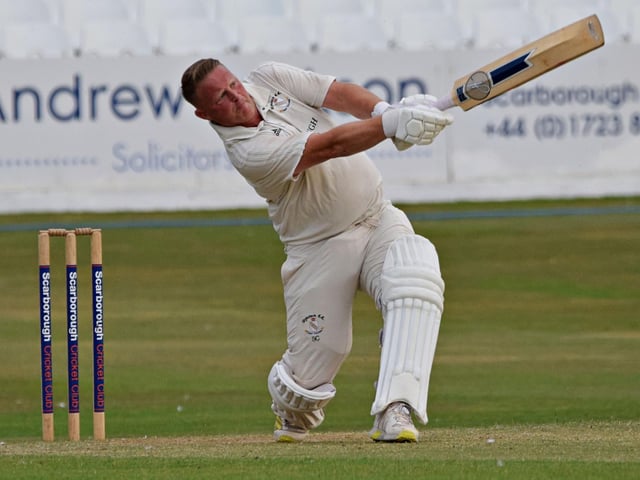 Wykeham batter Steve Clegg hits out