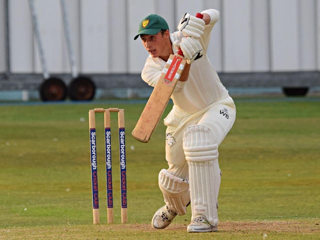 Ganton captain Will Bradley hit a match-winning 55 in the Hospital Bowl final win
