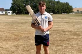 Isaac Coates, 16, hits superb 161 not out in Sewerby CC victory