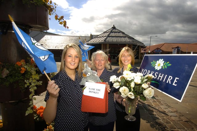 Staff at Whitby's Tourist Information Centre celebrate Yorkshire Day. Pictured, left to right, are Customer First advisors Ella Bruce, Susan Kendall and Lydia Brown.