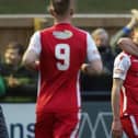 Winger Max Wright during his loan spell with Boro