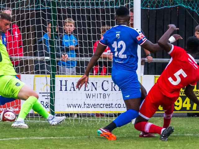 Middlesbrough's number 5 Afonso Lindo levels the scores