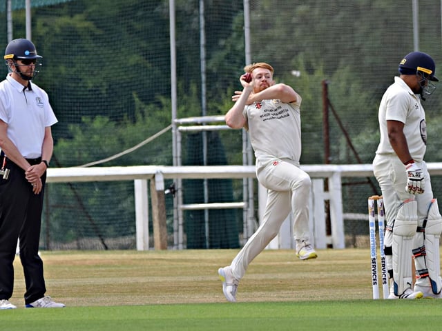 Driffield paceman James Anson was in devastating form with the ball