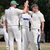 Bridlington 2nds celebrate taking a Seamer wicket