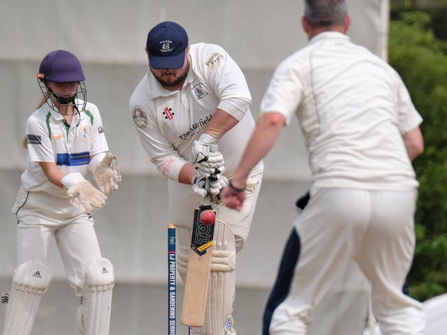 Matty Morris in watchful mood
