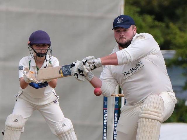 Matty Morris on the attack for Seamer & Irton