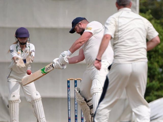 Matty Morris hit 43 for the home side