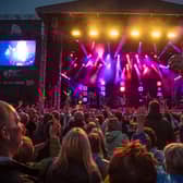 Simply Red at Scarborough Open Air Theatre. Photo courtesy of Cuffe and Taylor.