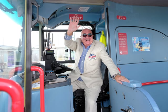 Coach Trip star Brendan Sheerin said: “I think the Bridlington Explorer is brilliant! It’s so nice that Bridlington has this place where you can hop on and hop off and see all the amazing sights. Photo courtesy of Richard Ponter
