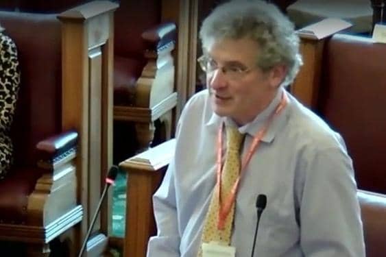 Lib Dems Councillor David Nolan had asked the authority not to reduce any library services. Photo submitted