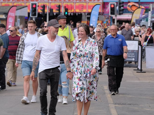 Thousands of people attended the event
