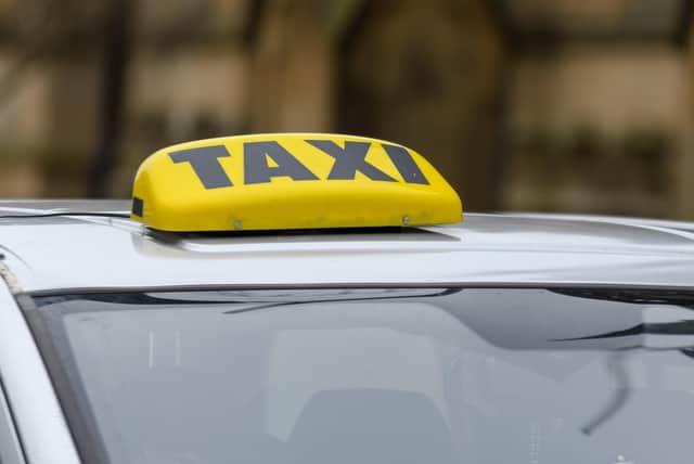 A private hire vehicle, such as those available through Uber, must be pre-booked and cannot ply for hire, whereas a taxi, such as a traditional black cab, can be hailed down and is usually charged on a timed meter.