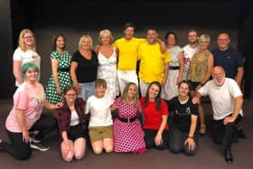 The cast of ‘Bringing Back the Good Times’ at Spotlight Theatre. The show runs until Thursday, September 29.
