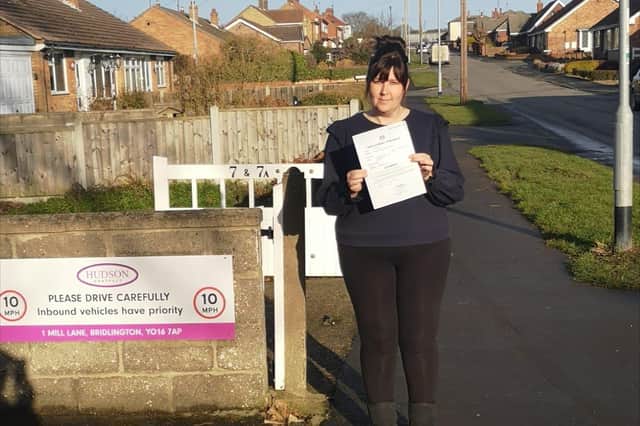 At an employment tribunal held earlier this year, a judge ruled that Lisa Murray, who was employed by Hudson Administration Services Ltd, based in Bridlington, had been unfairly dismissed. Photo submitted