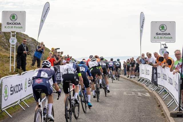Robin Hood's Bay and Egton will provide King of the Mountains hill climbs at the Tour of Britain cycling. Picture: SW Pix