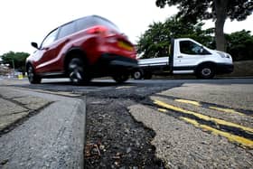 Dean Road has also been highlighted for its poor quality carriageway.